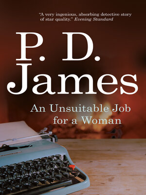 cover image of An Unsuitable Job for a Woman